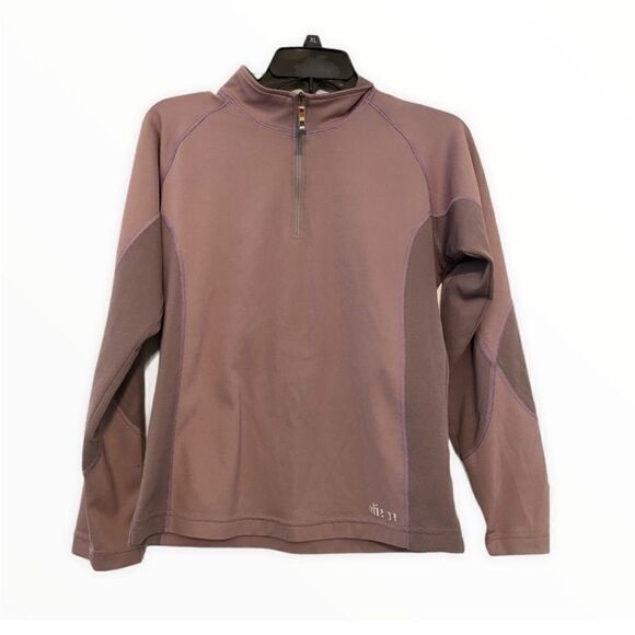 EUC SHERPA ADVENTURE GEAR 1/4 ZIP LONG SLEEVE BASE LAYER TOP - Picture 4 of 10